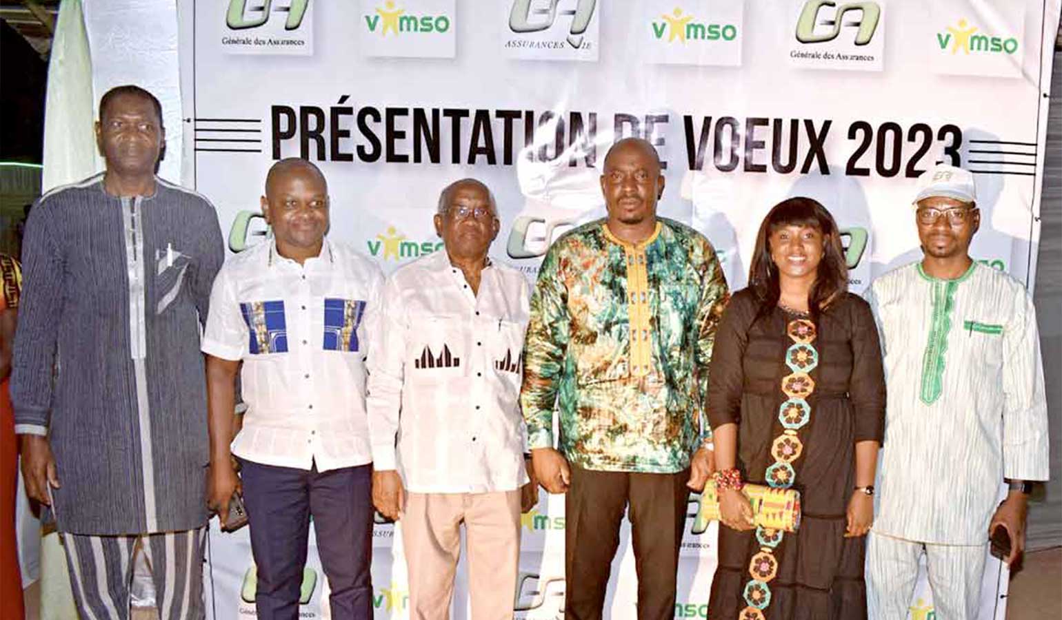 Cérémonie de présentation
de voeux du Groupe GA
et de VIMSO